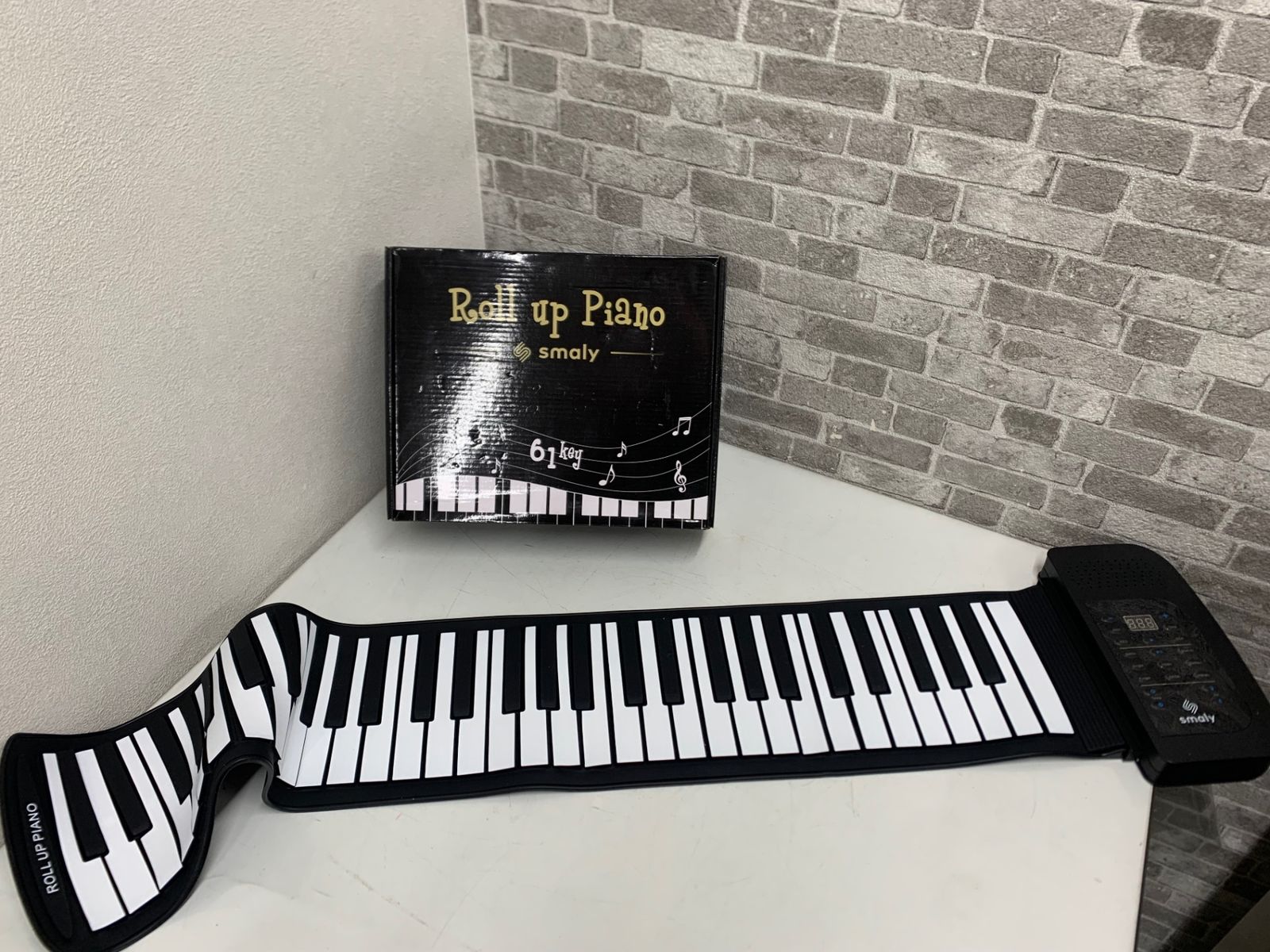 スマリー(SMALY) 電子ピアノ ロールアップピアノ 61鍵盤 - メルカリ