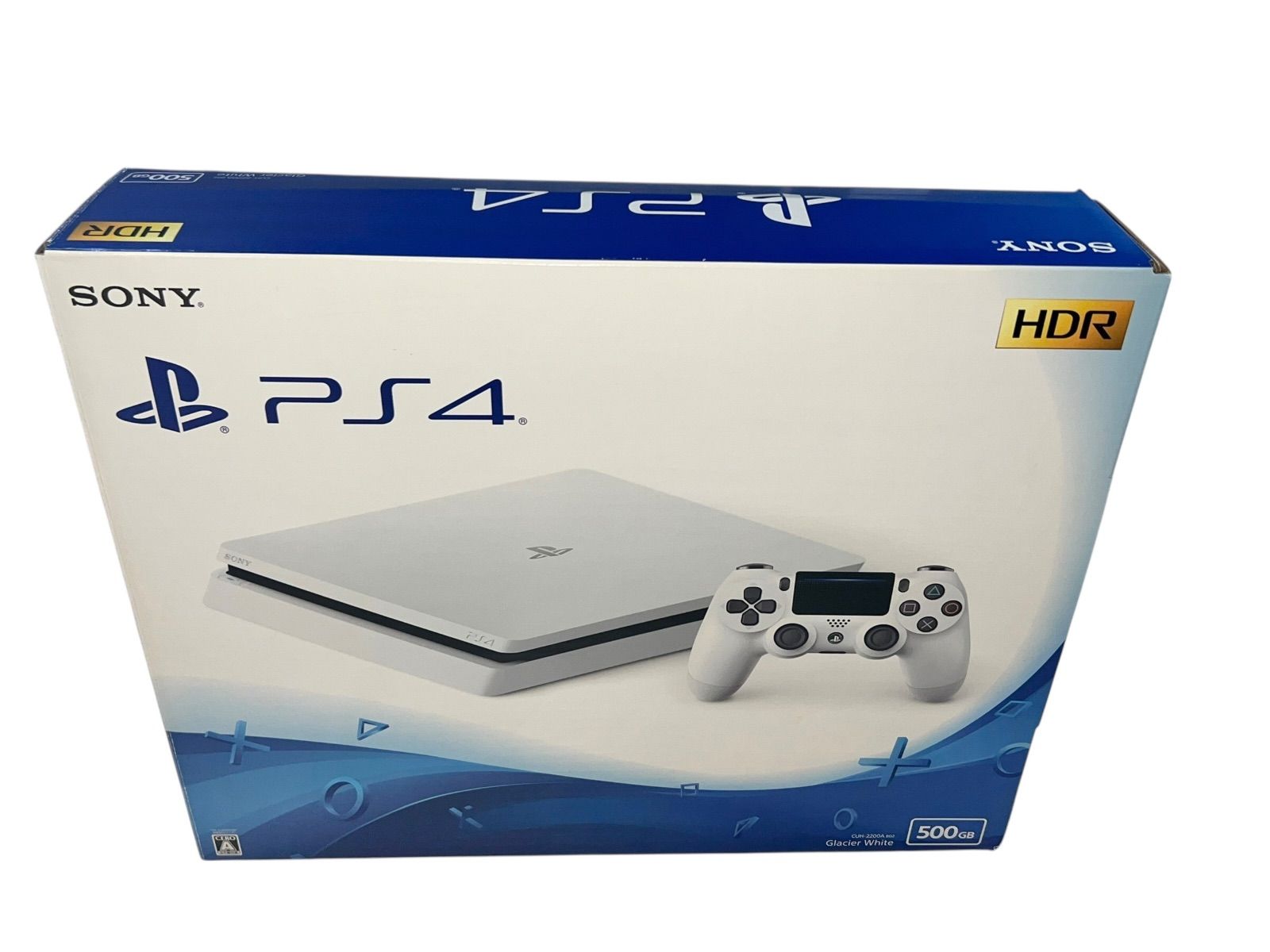 ps4 本体 PlayStation 4 グレイシャー・ホワイト 500GB CUH-2200AB02