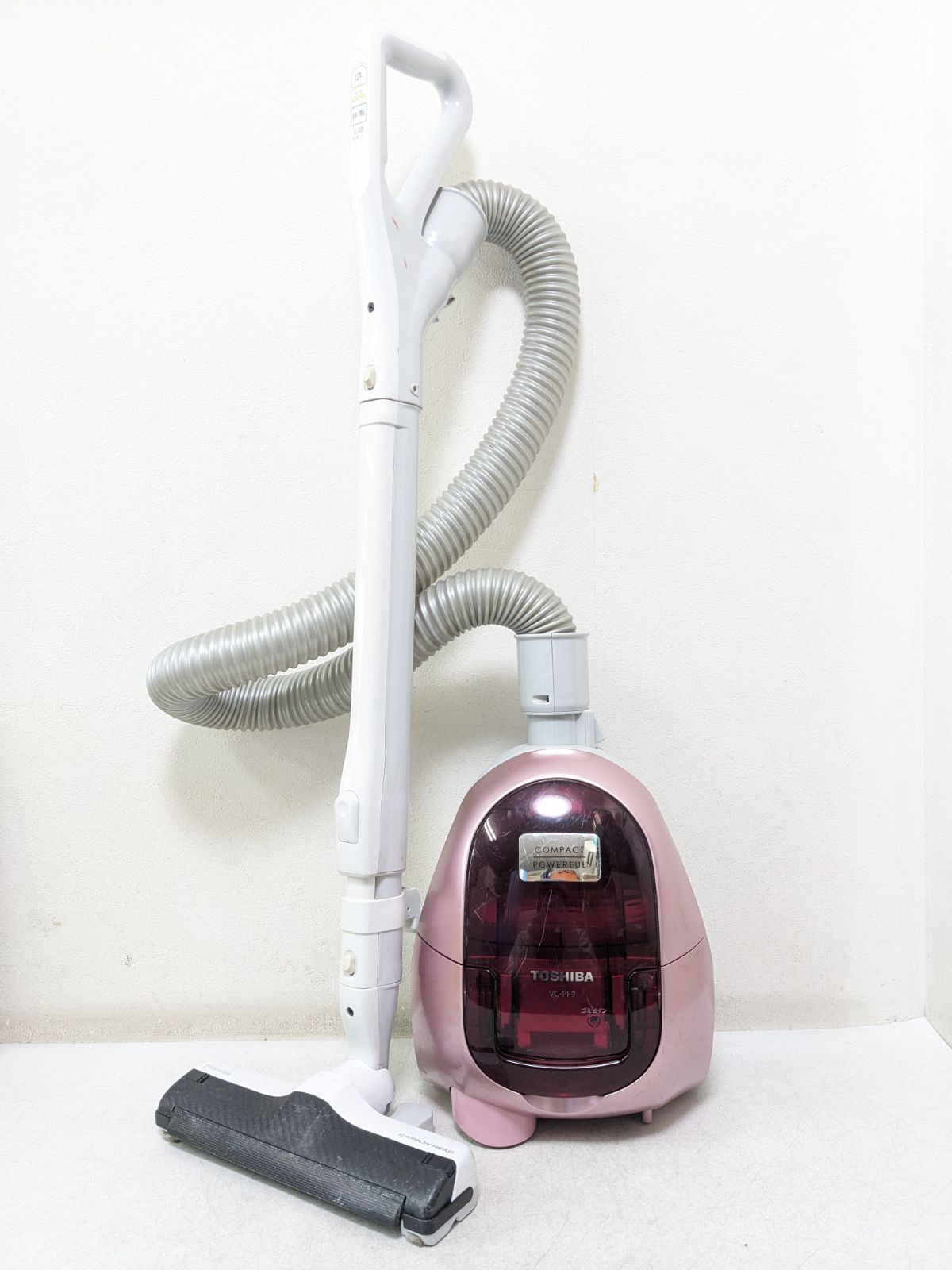 TOSHIBA VC-PF9-P 紙パック式掃除機 2017年製 - メルカリ