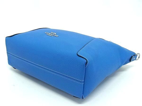 COACH コーチ ハンドバッグ ケイシー サッチェル C6229 ブルー レザー