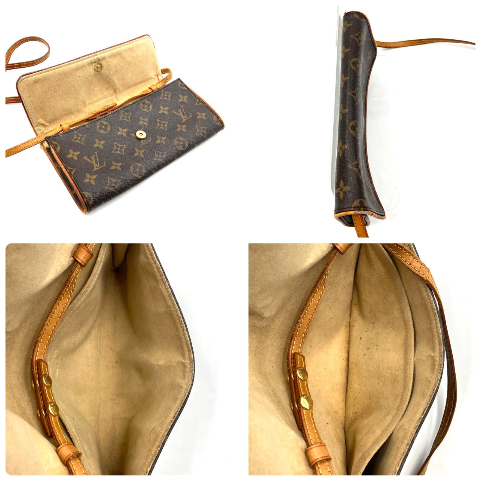 LOUIS VUITTON ルイヴィトン モノグラム ポシェットツインGM 2WAY