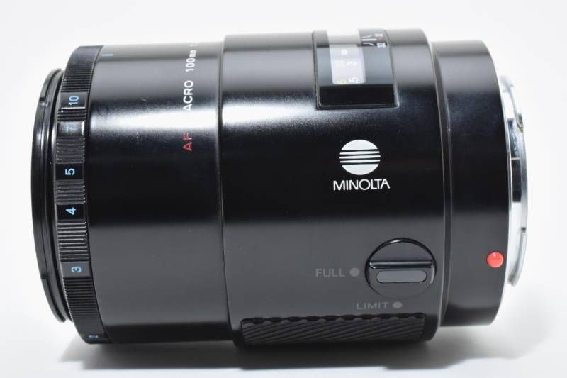 実用品】Minolta ミノルタ AF MACRO 100mm 2.8 ソニーミノルタA