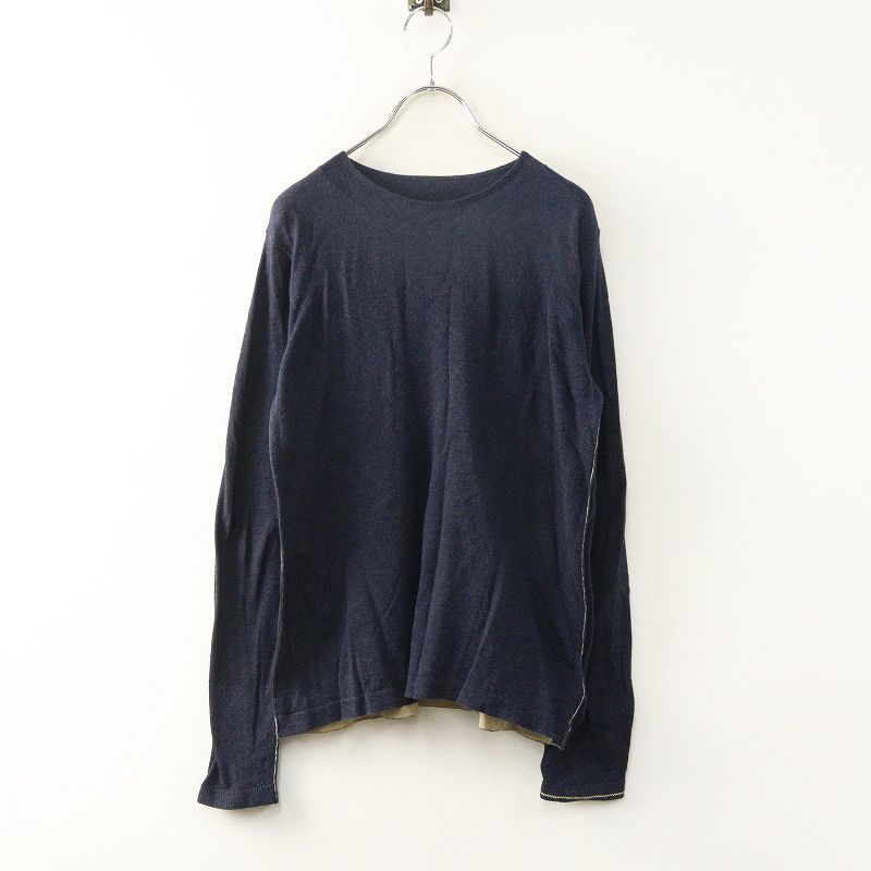 パラスパレス Pal'las Palace コットンハイゲージロングスリーブニット