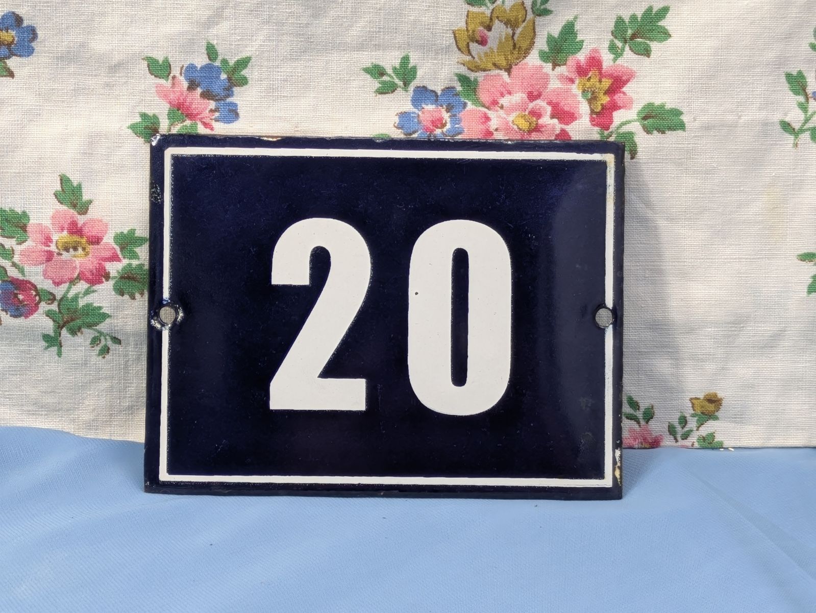 フランス アンティーク ホーロー ナンバープレート 3枚セット - メルカリ