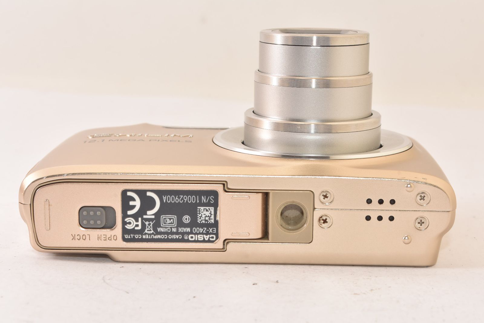 CASIO カシオ EXILIM ZOOM EX-Z400 ゴールド コンパクトデジタルカメラ