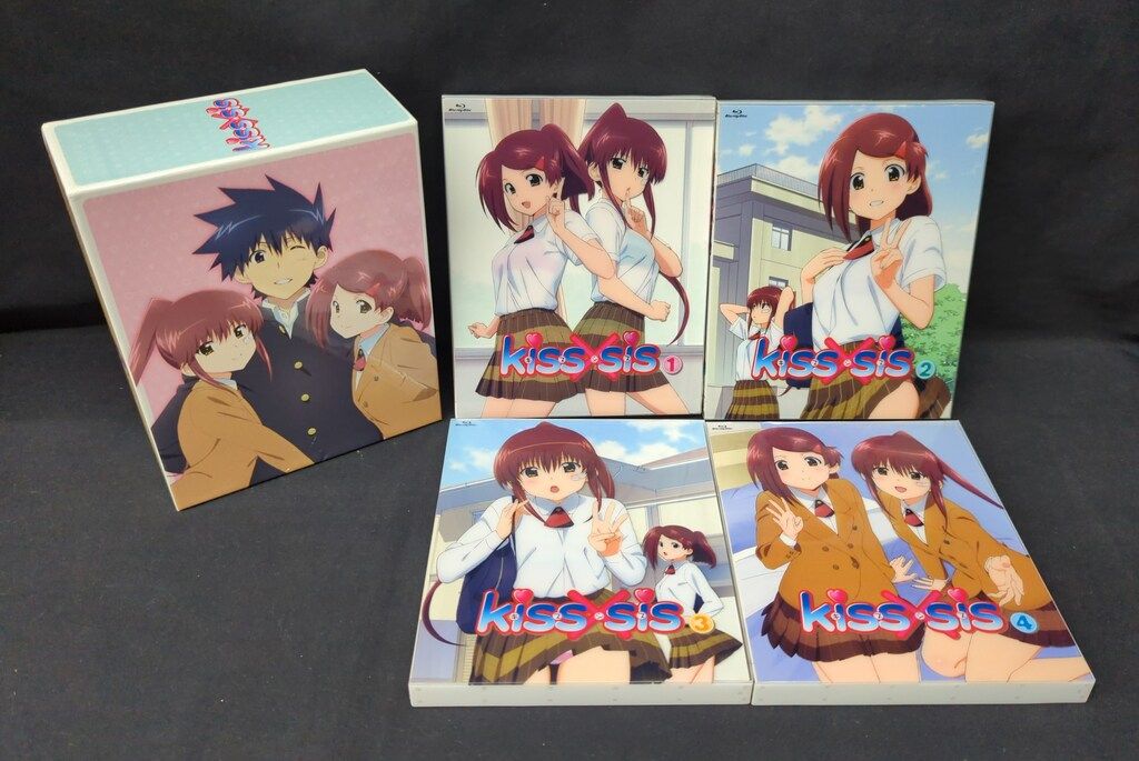 アニメBlu-ray ※サンプル品 kiss×sis 数量限定版全4巻 セット - メルカリ