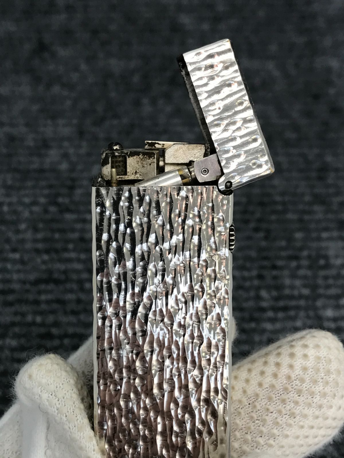 ✨美品✨Dunhill ダンヒル ガスライター ローラー式 シルバー 656