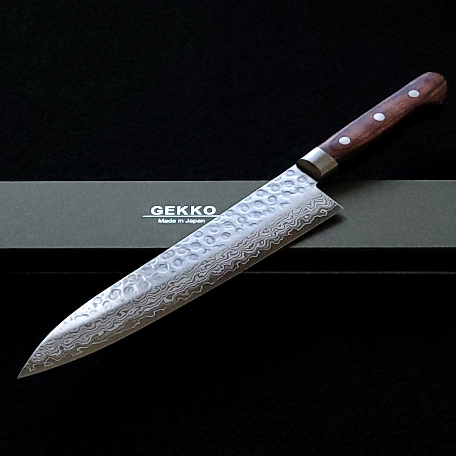 VG10 ダマスカス 牛刀包丁210mm G1704E 日本製 月光作 - メルカリ