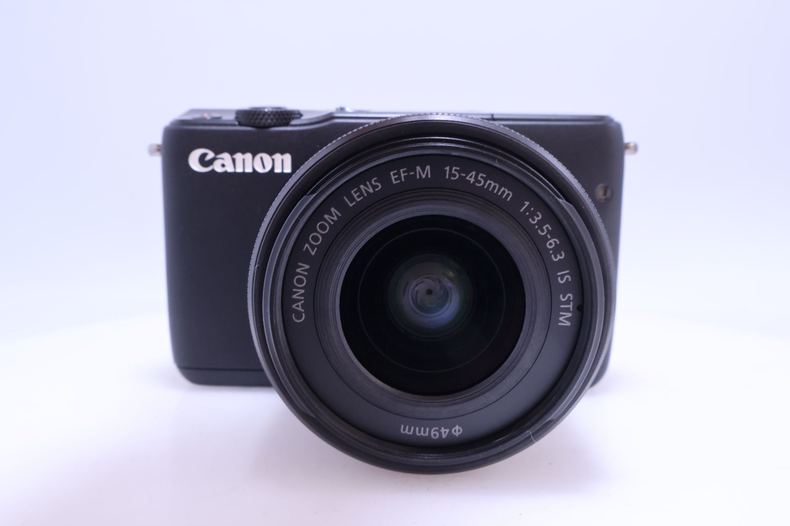 極美品】Canon EOS M10 レンズキット ブラック EF-M15-45mm F3.5-6.3