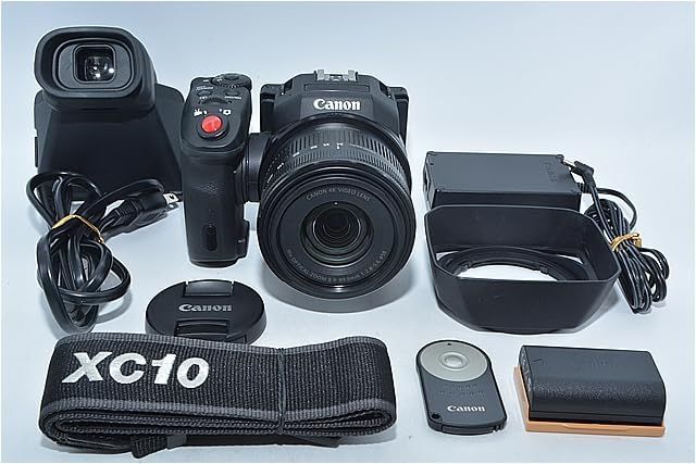 759☆美品☆Canon キヤノン 業務用 4K ビデオカメラ XC10 - メルカリ