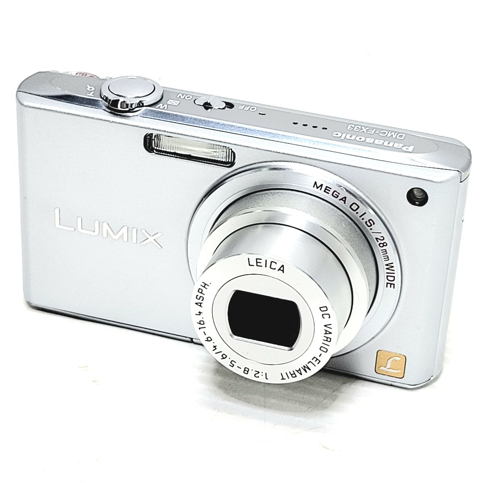 正常動作品】Panasonic LUMIX DMC-FX33 シルバー - メルカリ