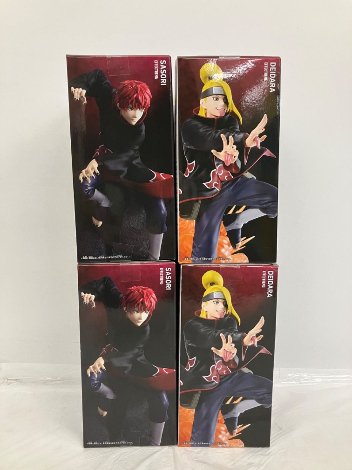 未開封 NARUTO ナルト疾風伝 EFFECTREME フィギュア デイダラ サソリ 2