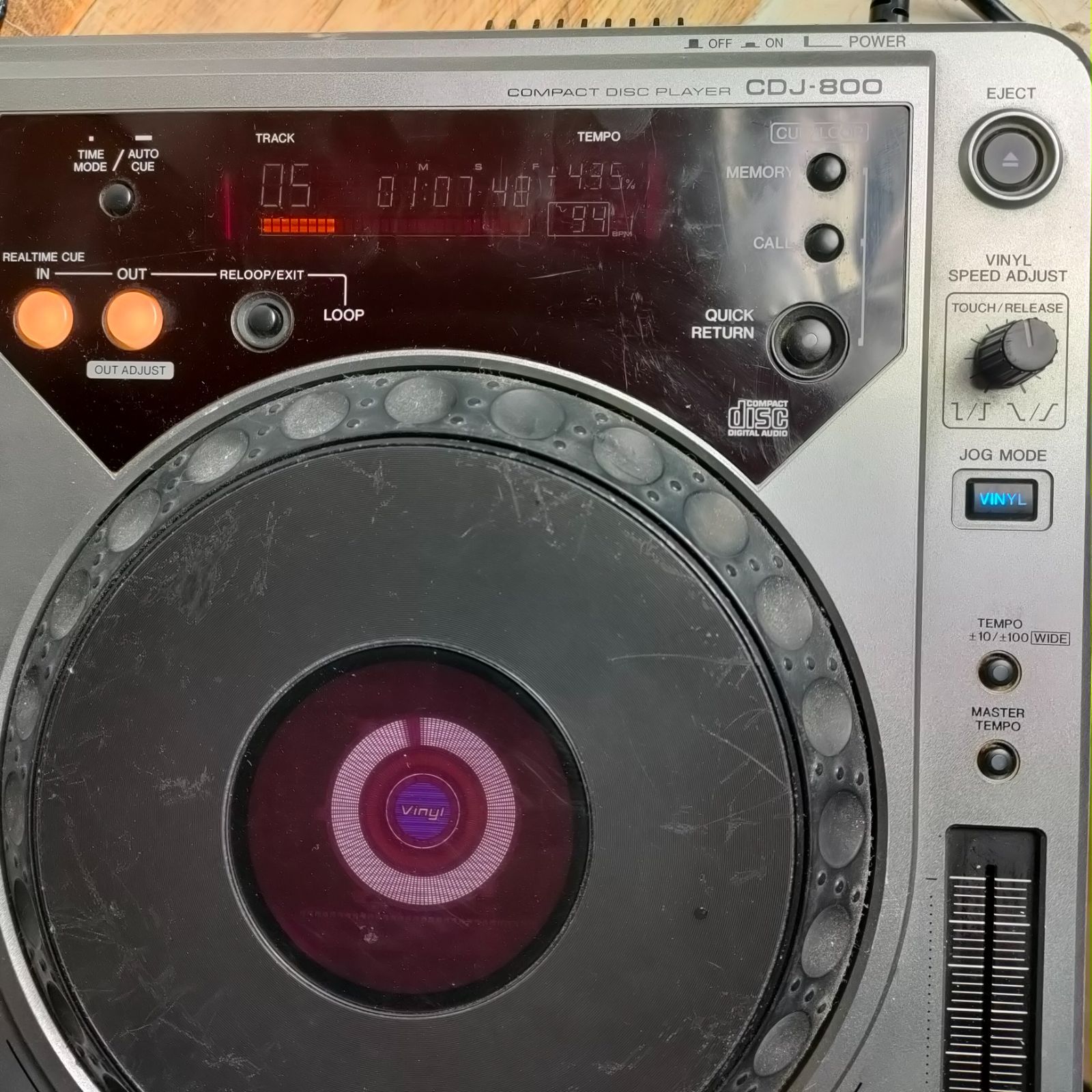 新品レンズ交換済】 Pioneer CDJ-800 動作確認済み OH済 - メルカリ