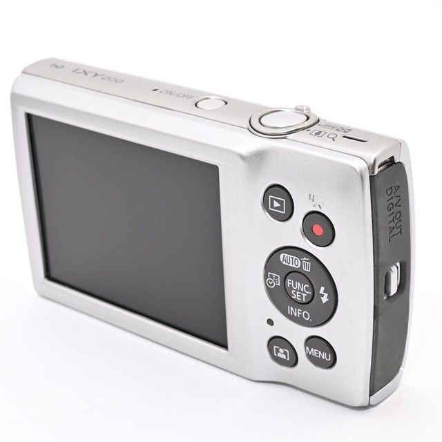 美品＞ Canon IXY 200 シルバー｜光学8倍ズーム｜コンパクトデジタル