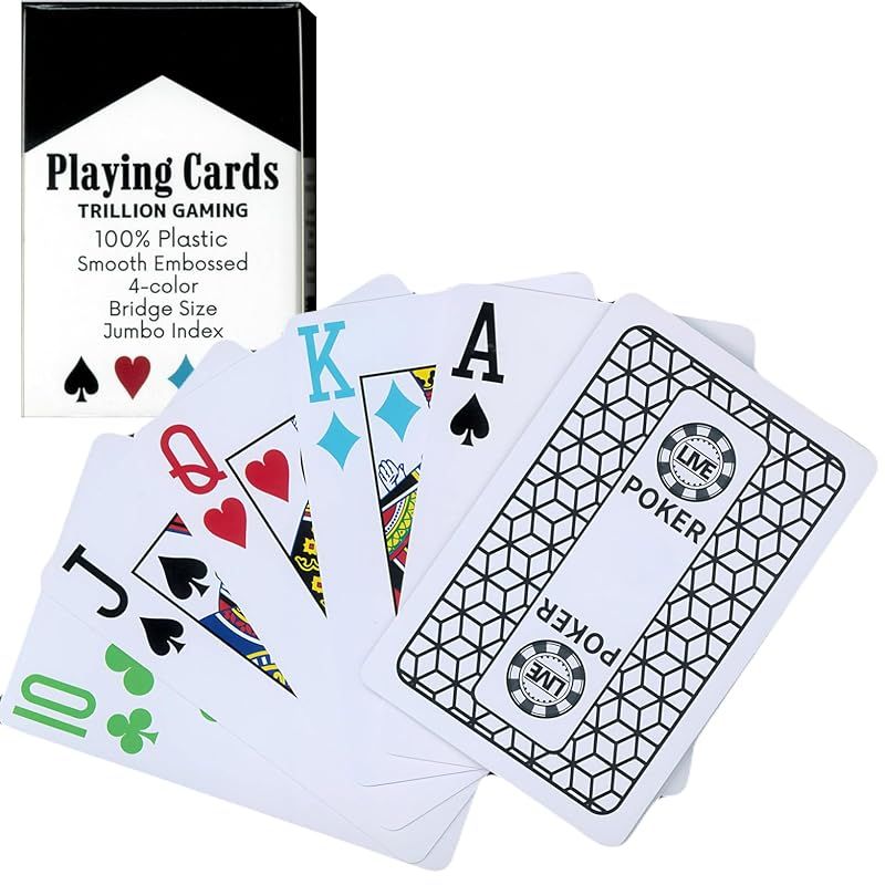 カジノ導入数全国NO.1」TRILLION GAMING Playing Card 4色トランプ