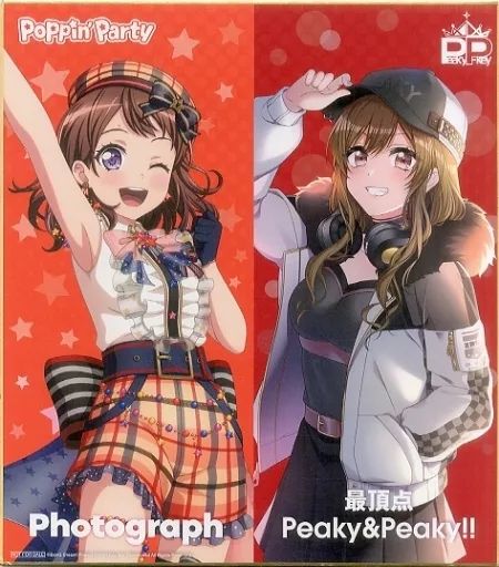 中古】紙製品 戸山香澄＆山手響子 特製色紙 「CD BanG Dream! バンドリ