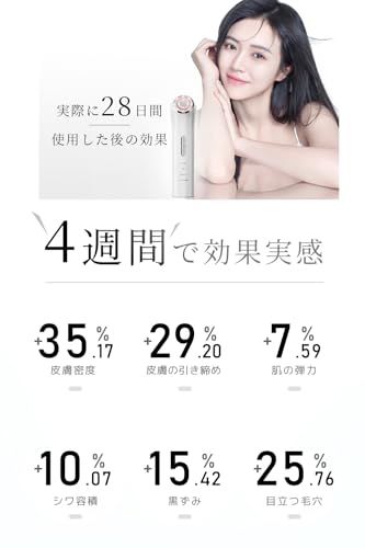 美顔器 EMS【正規品 1台多役】 美容器 目元ケア RF美顔器 イオン導入