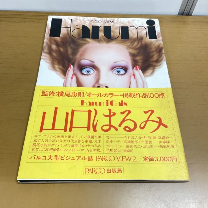 △01)【1点限り!】山口はるみ 作品集/帯付/Harumi Girls/PARCO VIEW 2