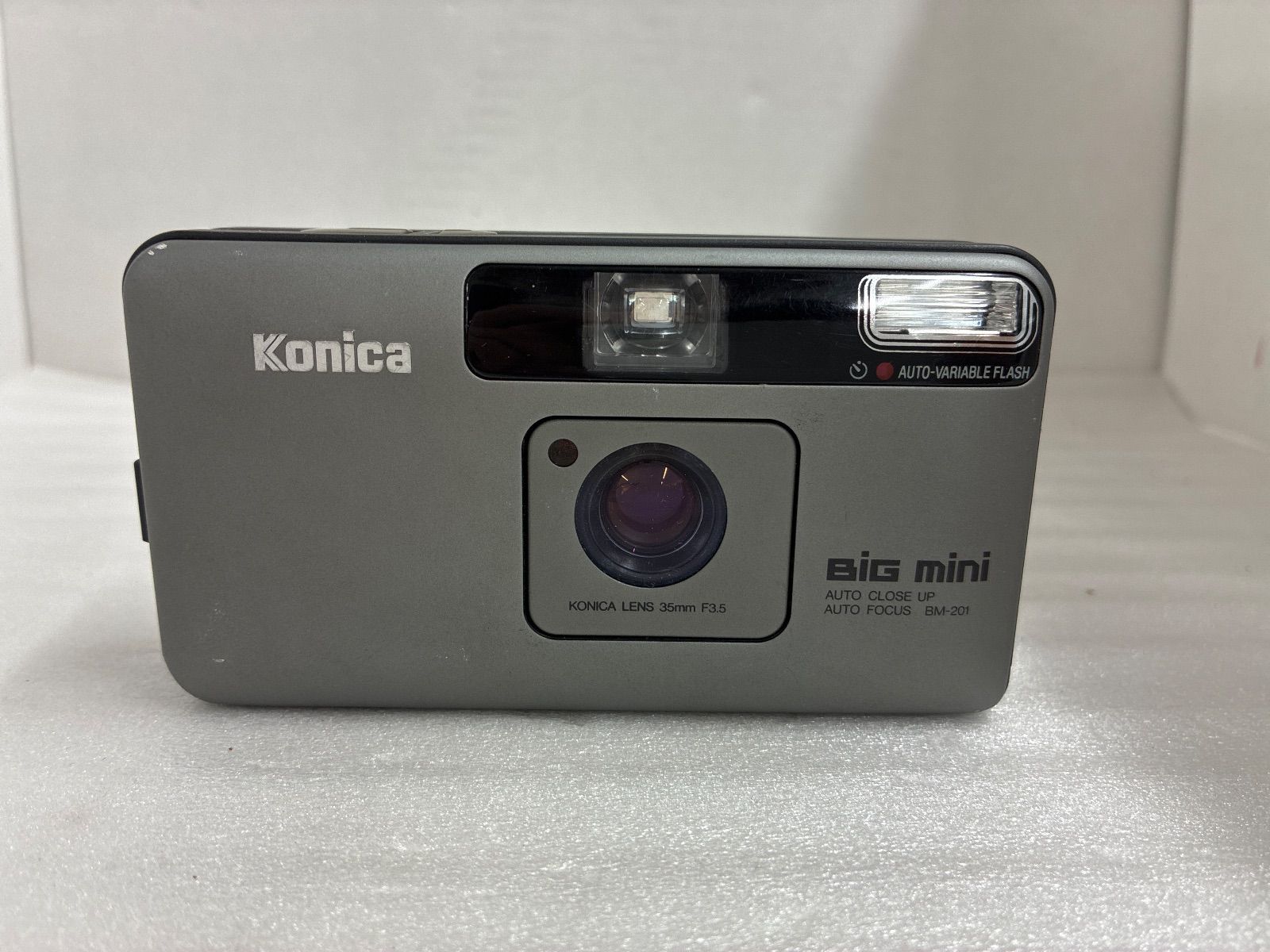 コニカ KONICA BiG mini BM-201 ソフトケース付き ジャンク品 - メルカリ