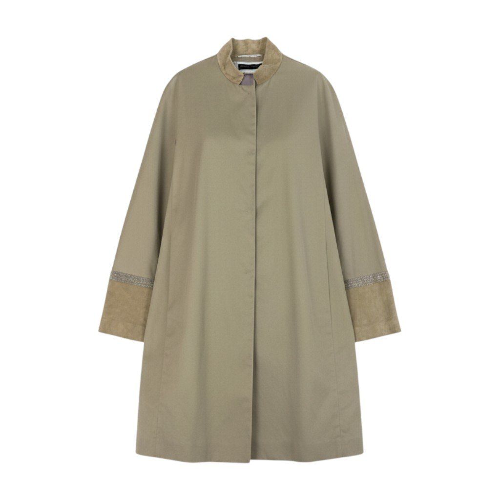 50b22 FABIANA FILIPPI ファビアナフィリッピ ステンカラーコート