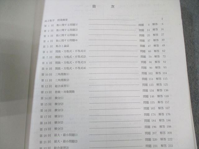 鉄緑会 高2 数学実戦講座I/II 問題集 第1/2部 通年セット 2017 計2冊