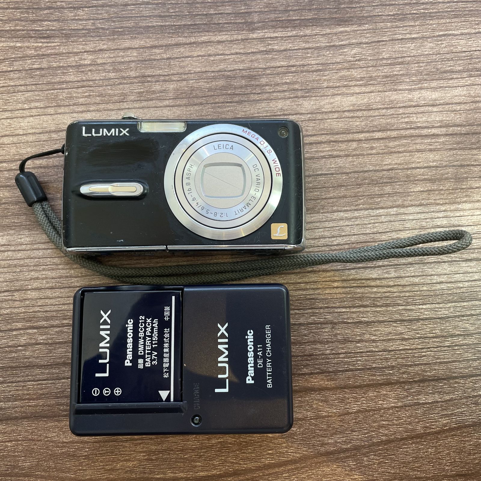 6433 【並品】 Lumix Dmc-Fx07 Compact Digital Camera 動作確認済