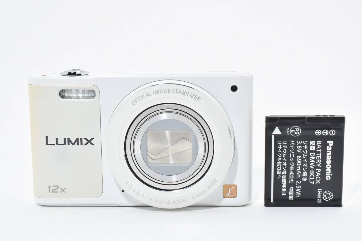 ☆美品☆パナソニック Panasonic LUMIX DMC-SZ10 ホワイト☆ W0213