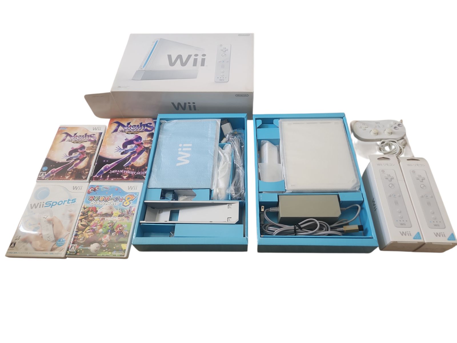 美品】Wii本体セット ソフト付き すぐ遊べるセット - メルカリ