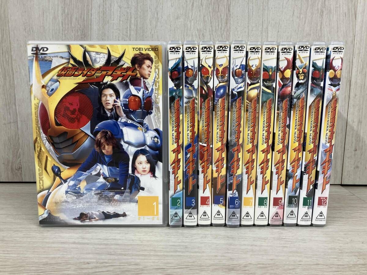 DVD 【※※※】[全12巻セット]仮面ライダーアギト 1~12 - メルカリ