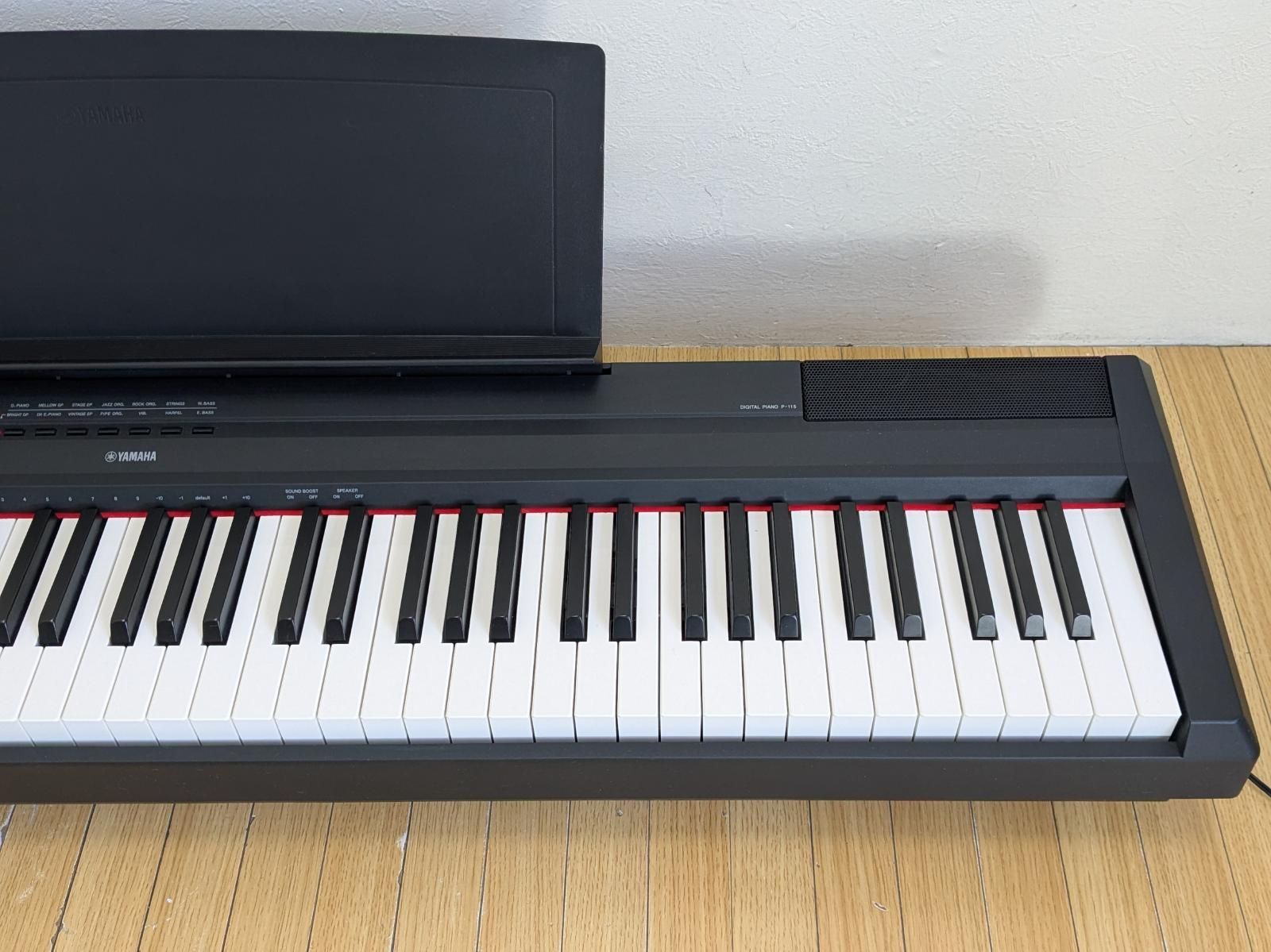 本州送料無料 YAMAHAヤマハ デジタルピアノ P-115B 黒 - メルカリ