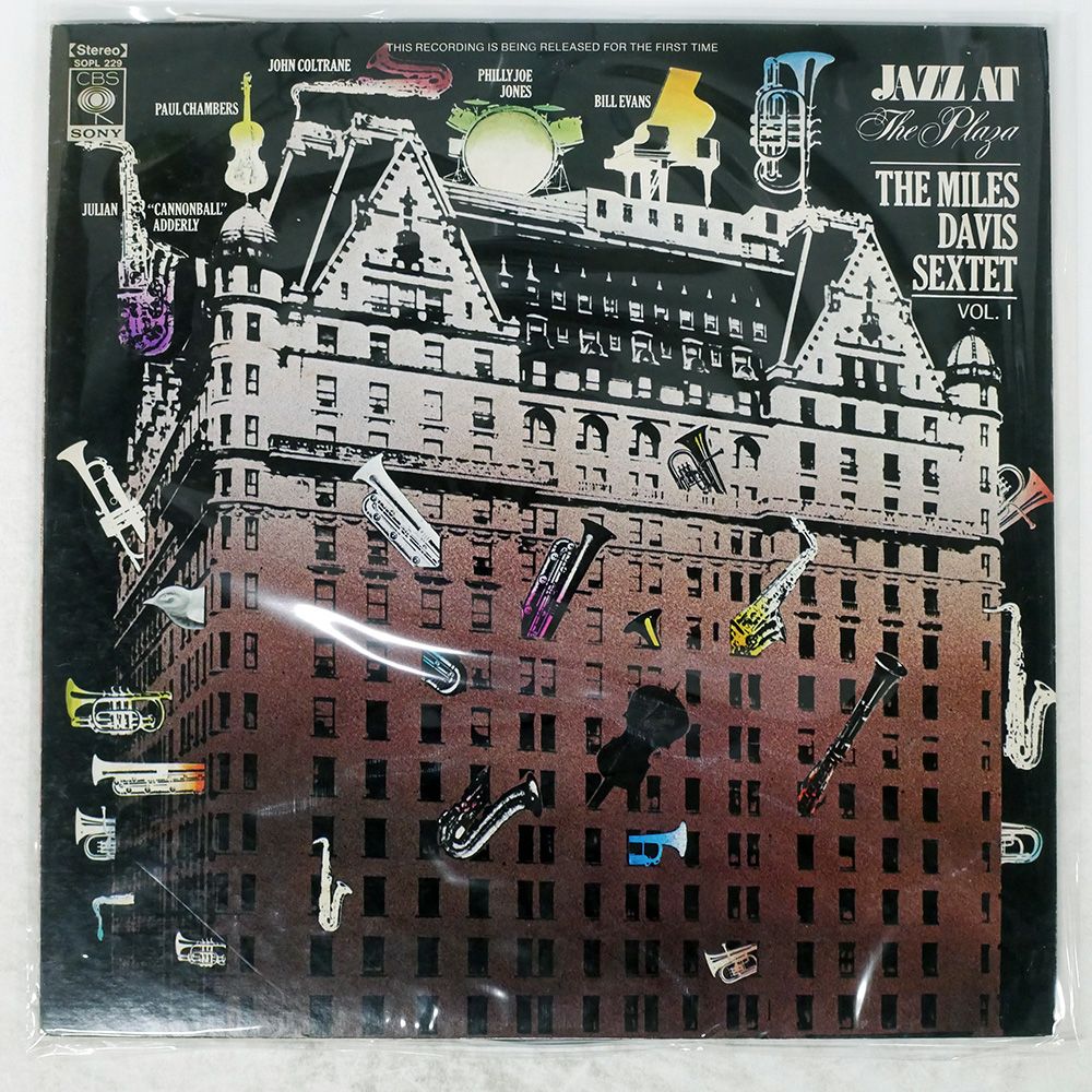 帯 国内盤 MILES DAVIS/JAZZ AT THE PLAZA VOL 1/CBS/SONY SOPL229 LP
