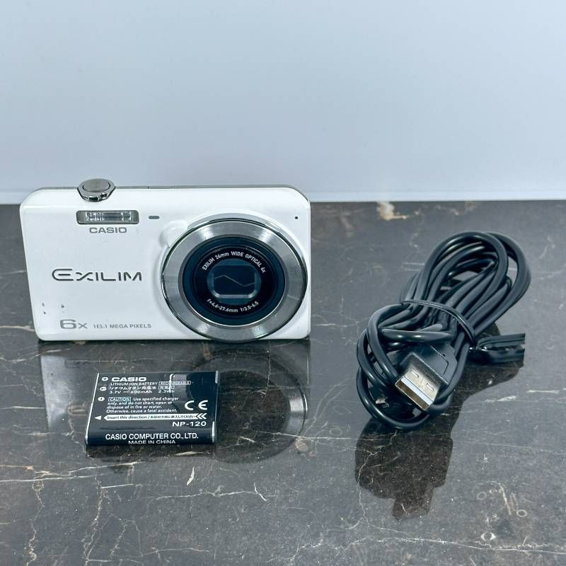 CASIO EXILIM EX-ZS26 ホワイト コンパクトデジタルカメラ 1610万画素