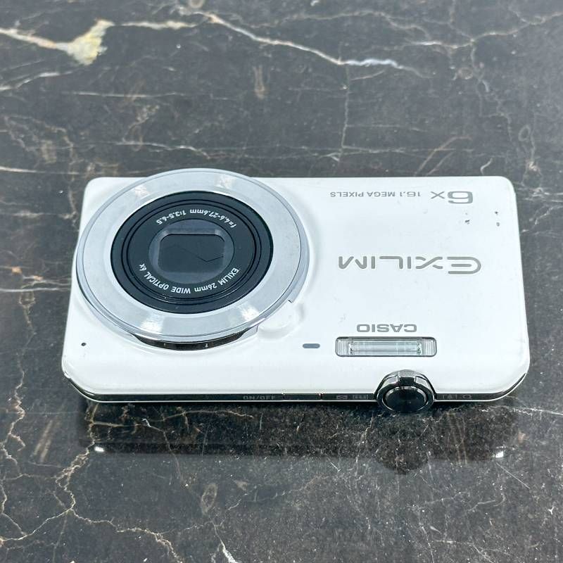 CASIO EXILIM EX-ZS26 ホワイト コンパクトデジタルカメラ 1610万画素