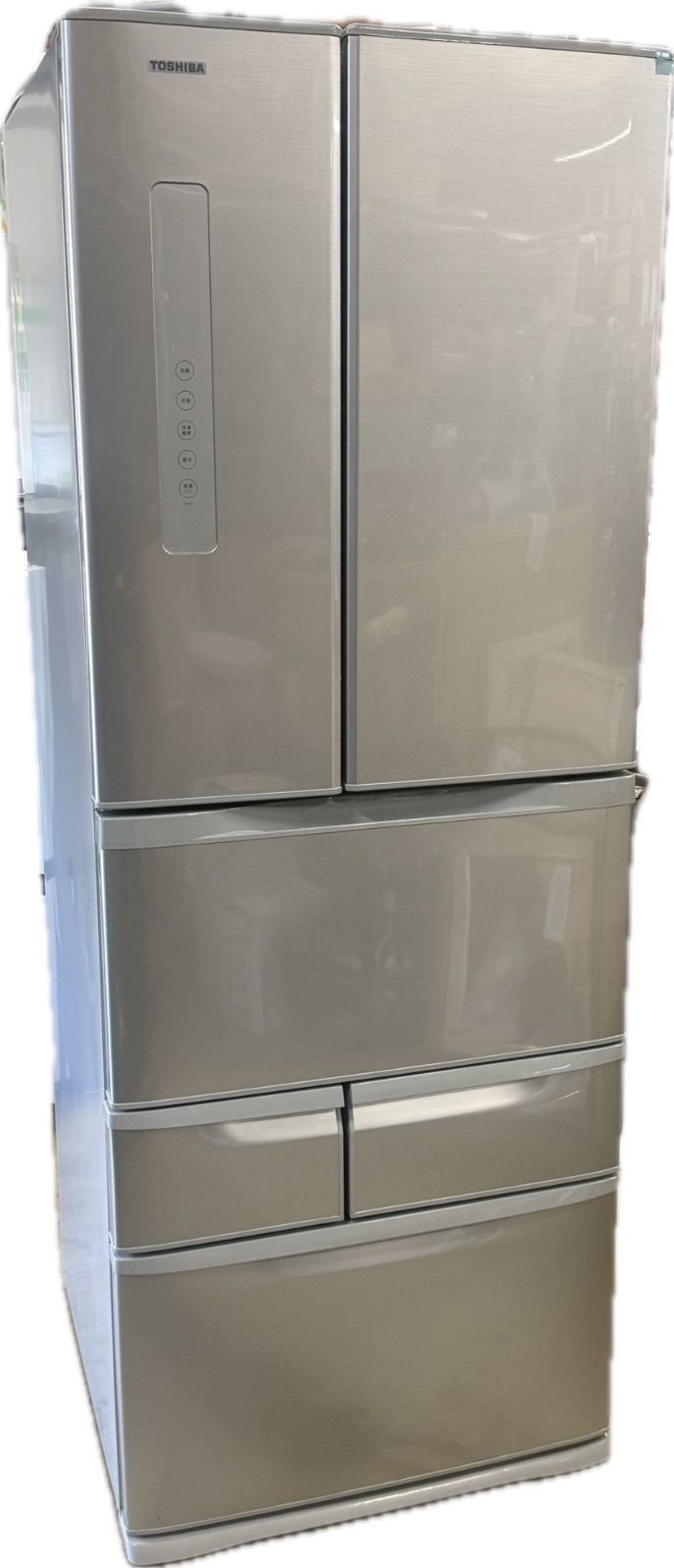 神奈川県限定配達】TOSHIBA ノンフロン冷凍冷蔵庫 ファミリー向け 大型