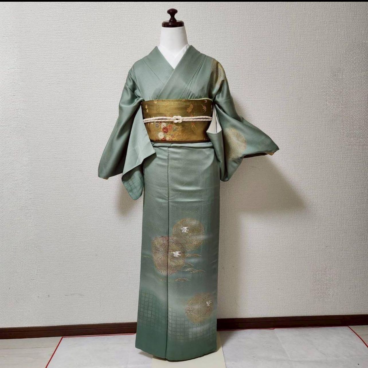 正絹 訪問着 フルセット 4点 S〜M 卒業式 入学式 カ②-3 - メルカリ