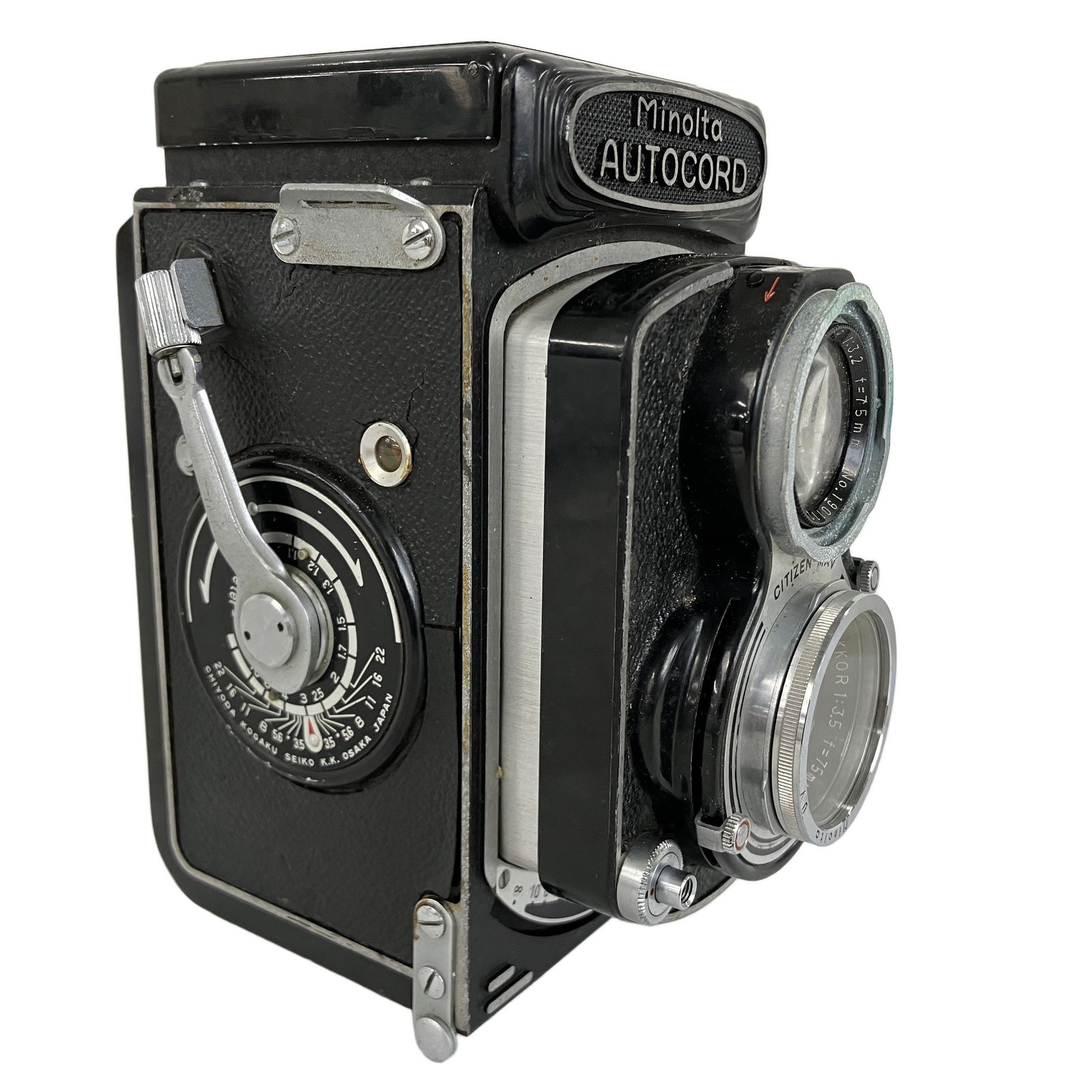 MINOLTA AUTOCORD 75mm F3.2/3.5 二眼レフ フィルムカメラ ミノルタ