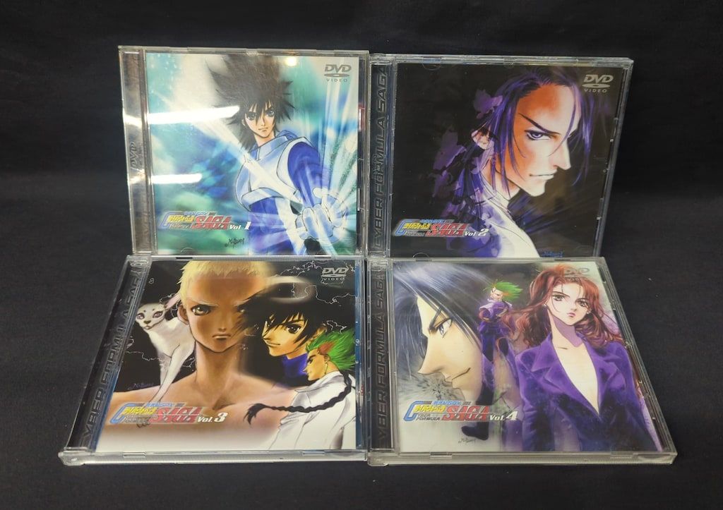 アニメDVD 通常)新世紀GPXサイバーフォーミュラSAGA 全4巻 セット