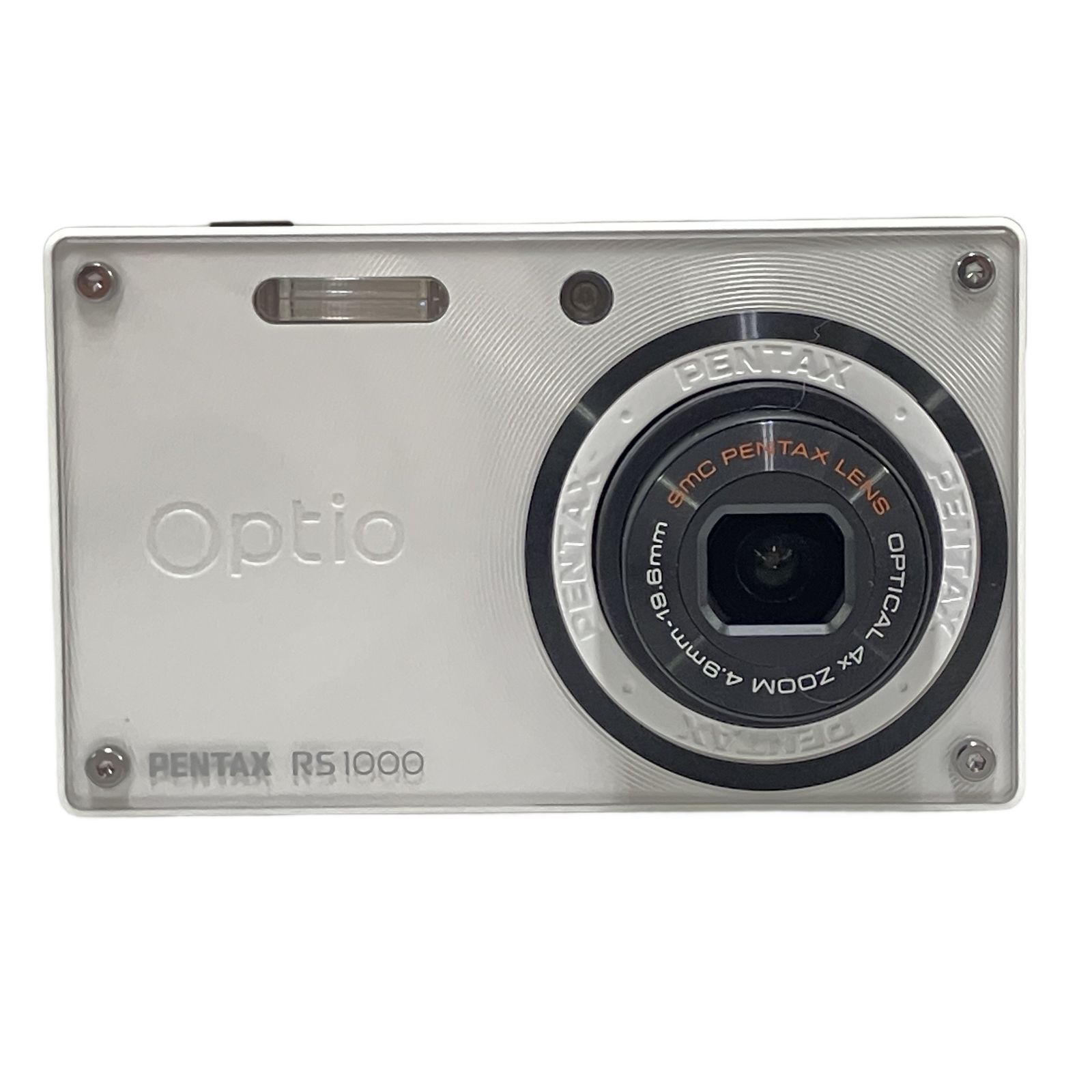 PENTAX Optio RS1000 パールホワイト ペンタックス コンパクトデジタル
