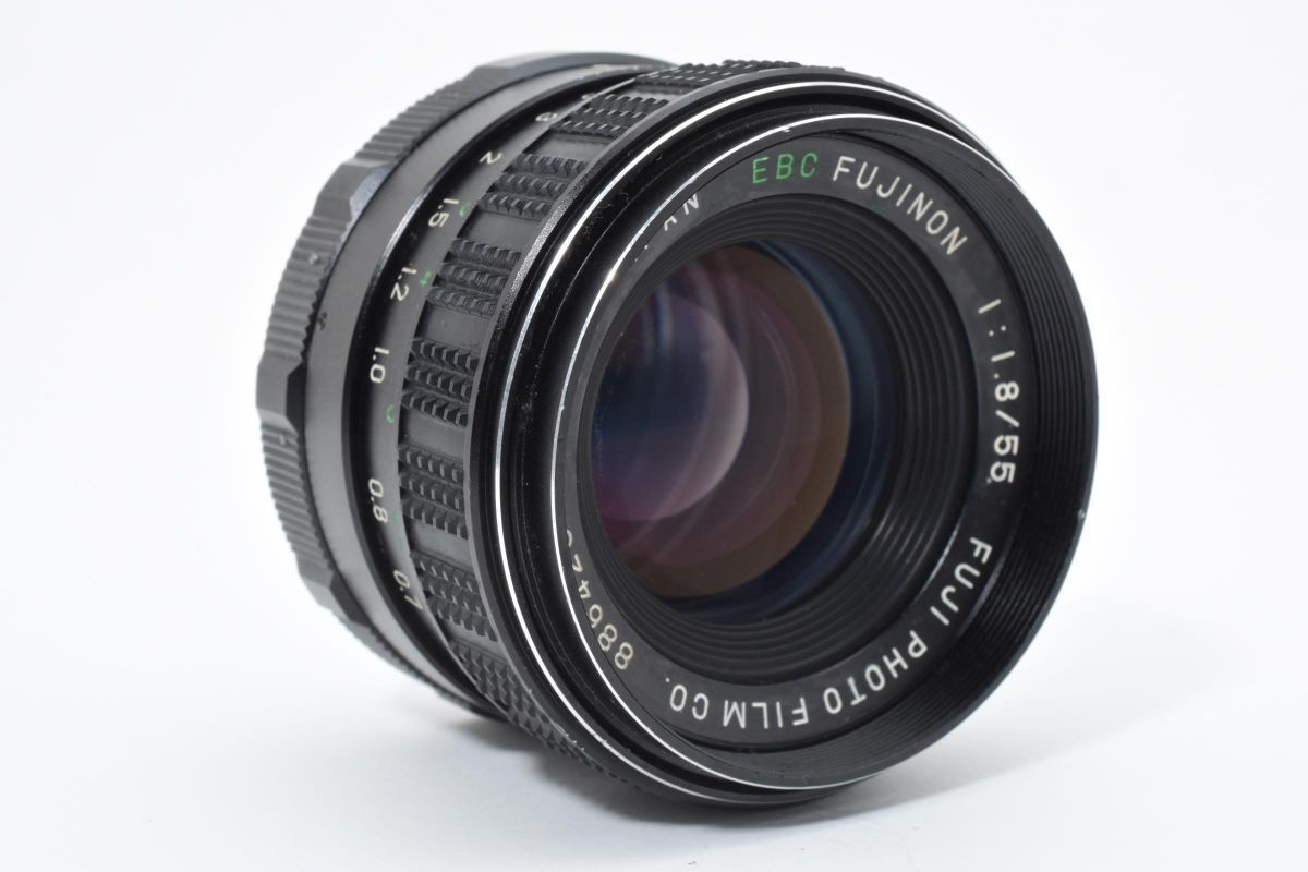 ☆美品 / 動作保証☆ EBC Fujinon 55mm F1.8 富士フィルム M42