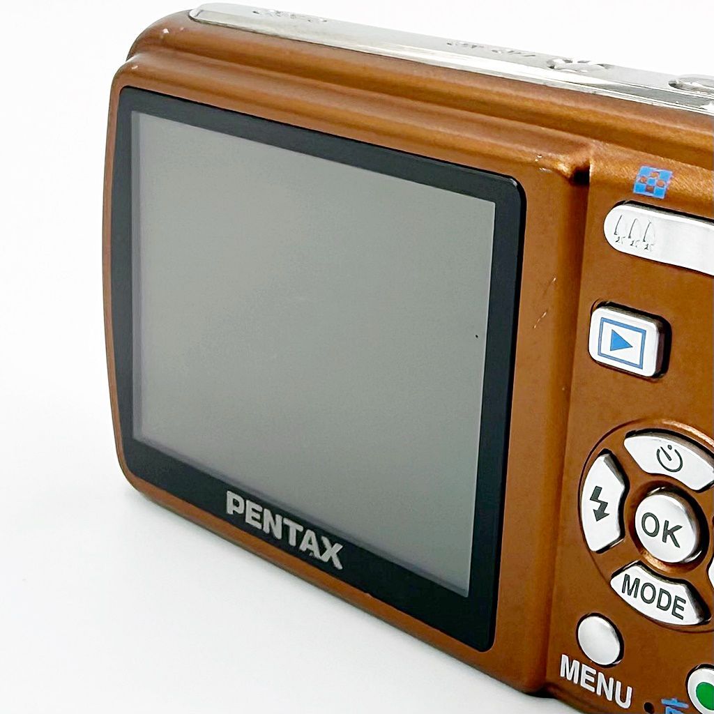 ペンタックス PENTAX Optio M40 ブラウン コンデジ カメラ 中古 - メルカリ