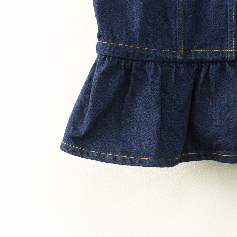 美品 45R 45rpm フォーティファイブアール 大麦デニムのキャミソール