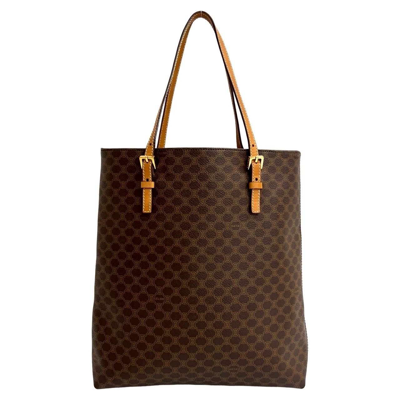 極 美品 CELINE セリーヌ ヴィンテージ マカダム ブラゾン トリオンフ