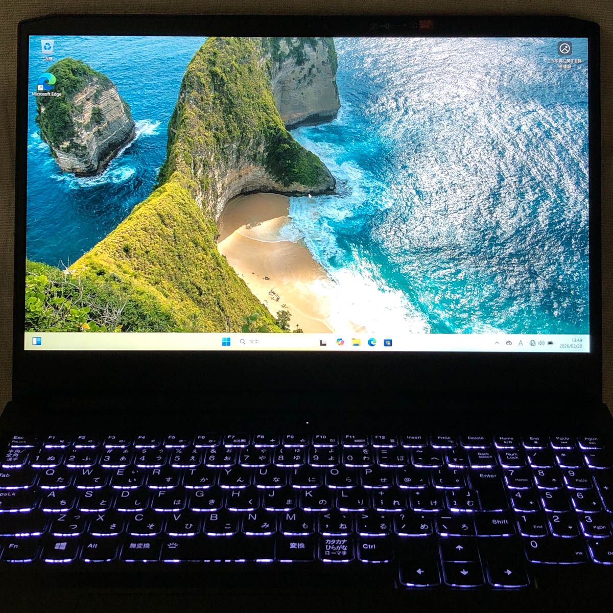 ◇ジャンク品◇ゲーミングPC Lenovo レノボ IdeaPad Gaming 3 15ACH6