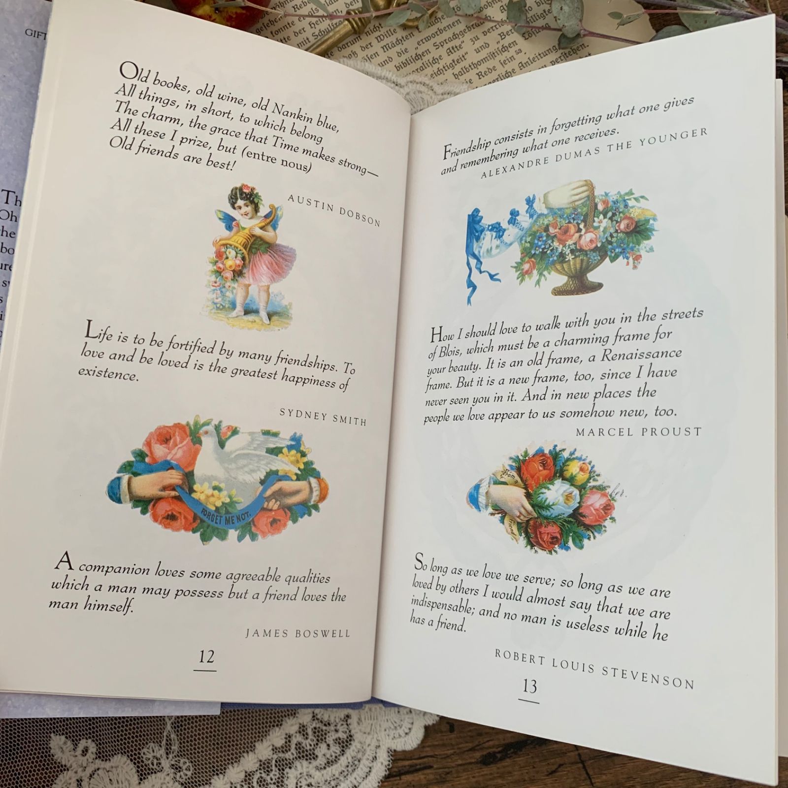 ヴィンテージ 洋書 絵本 1991年 『Cheerful Heart 』詩と名言集