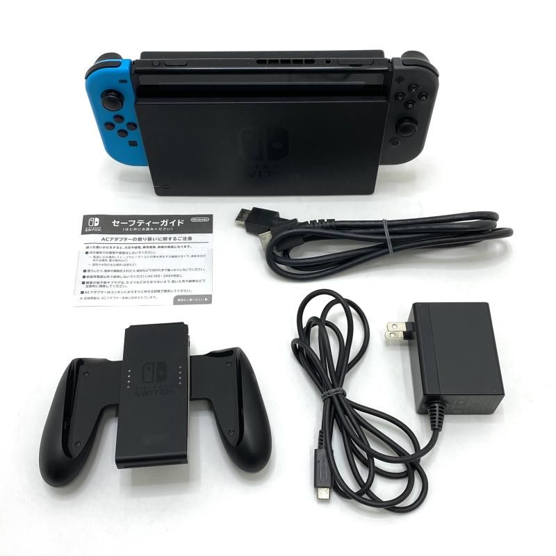 中古】本体S）【ジャンク】Nintendo Switch グレーHAC-001 Joyコン色
