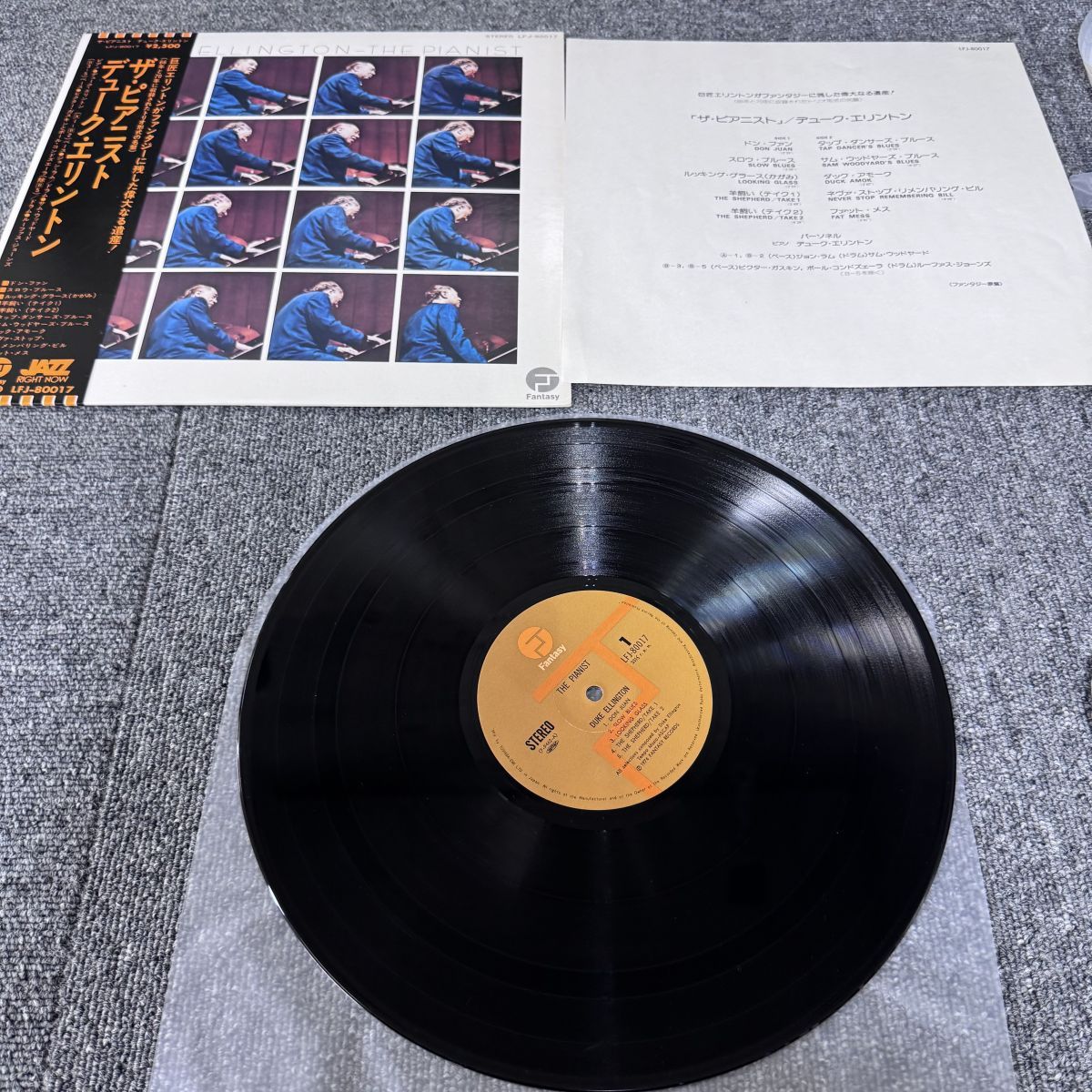 帯付/Duke Ellington – The Pianist/LF J-80017【レコード/record/LP