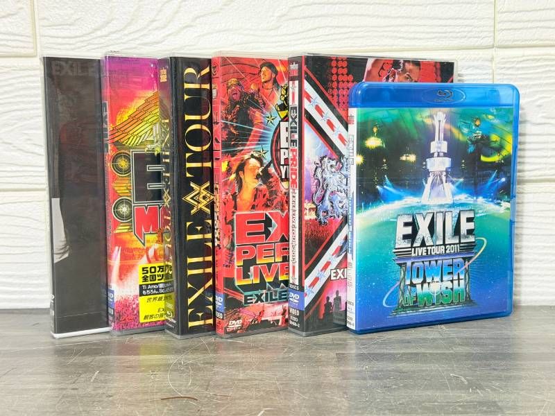 EXILE エグザイル ライブ DVD Blu-ray 6点 セット PRIDE 2013 PERFECT
