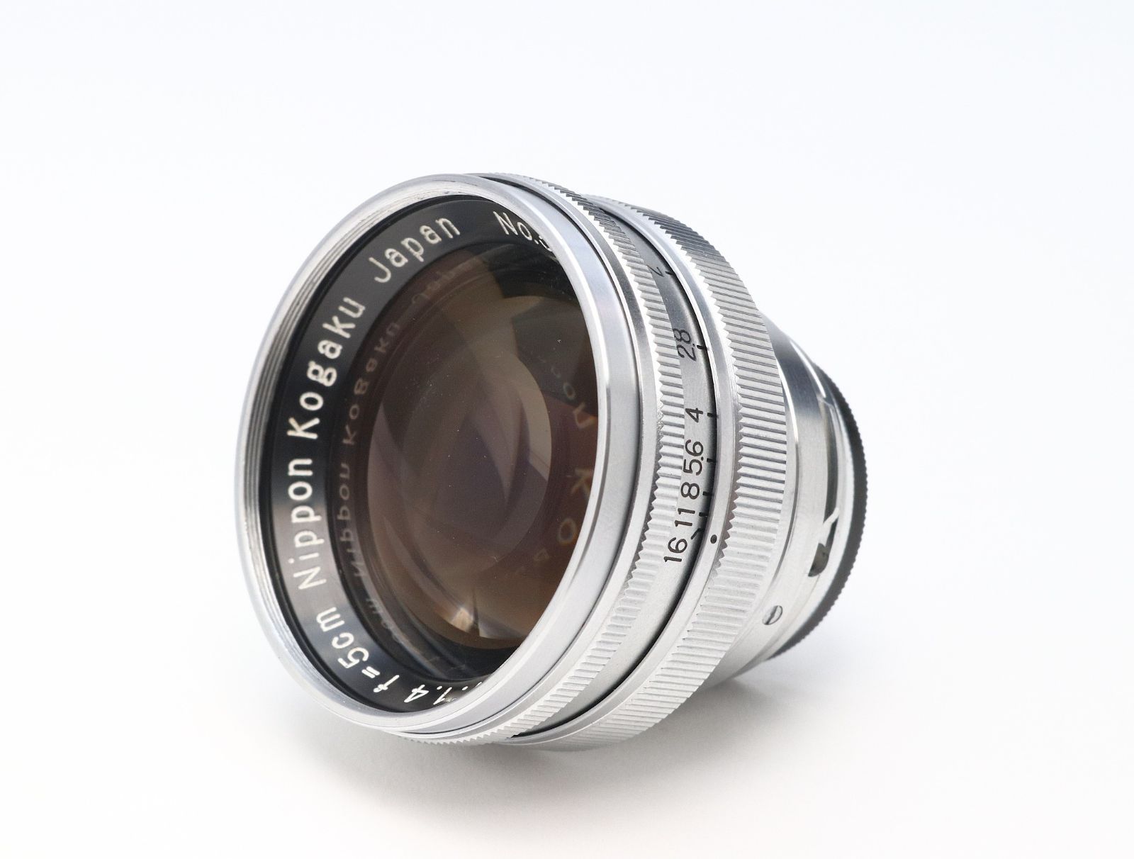 AB- (良品) Nikon ニコン Nippon Kogaku NIKKOR-S・C 5cm F1.4 S