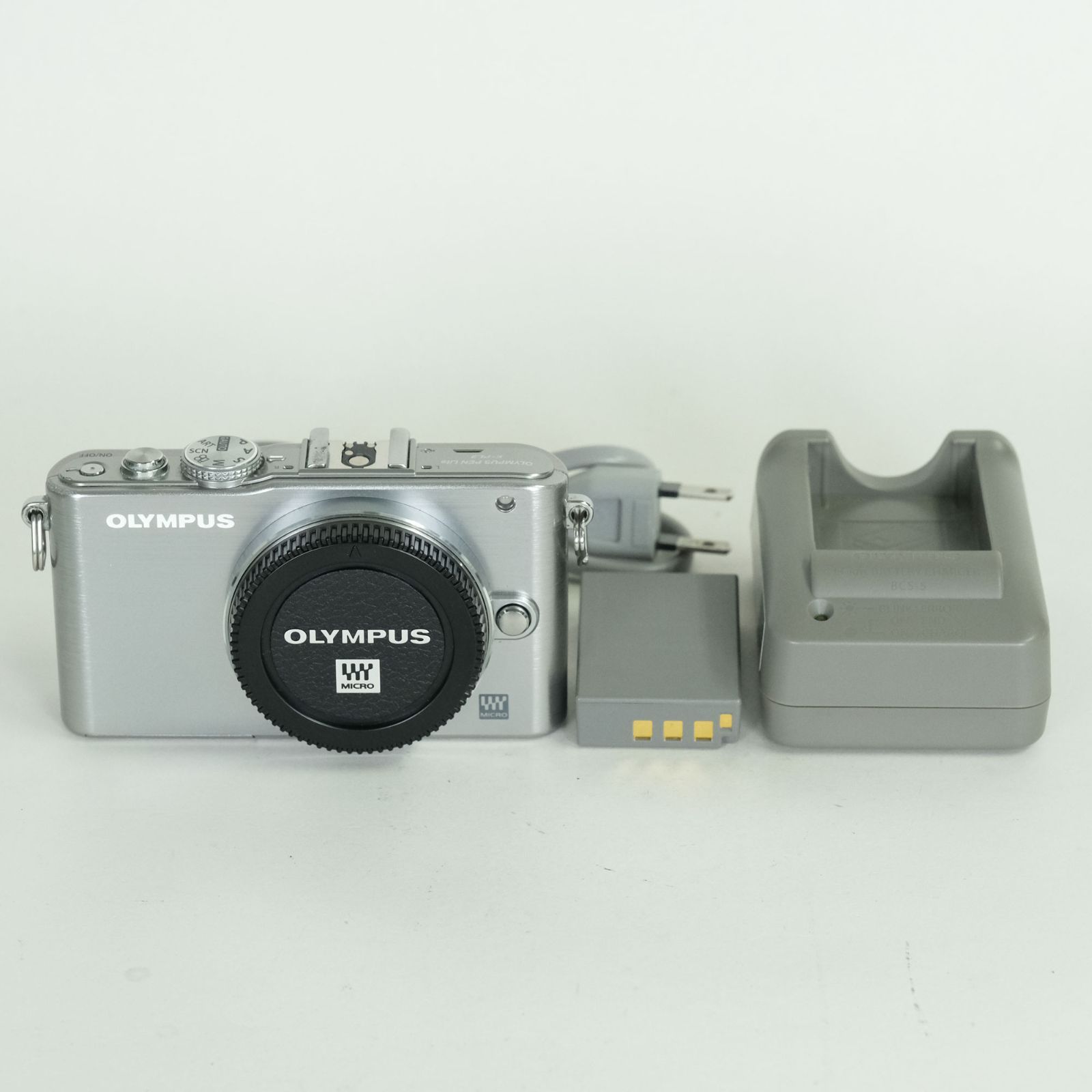 難あり品] OLYMPUS PEN Lite E-PL3 ボディ シルバー | マイクロフォー