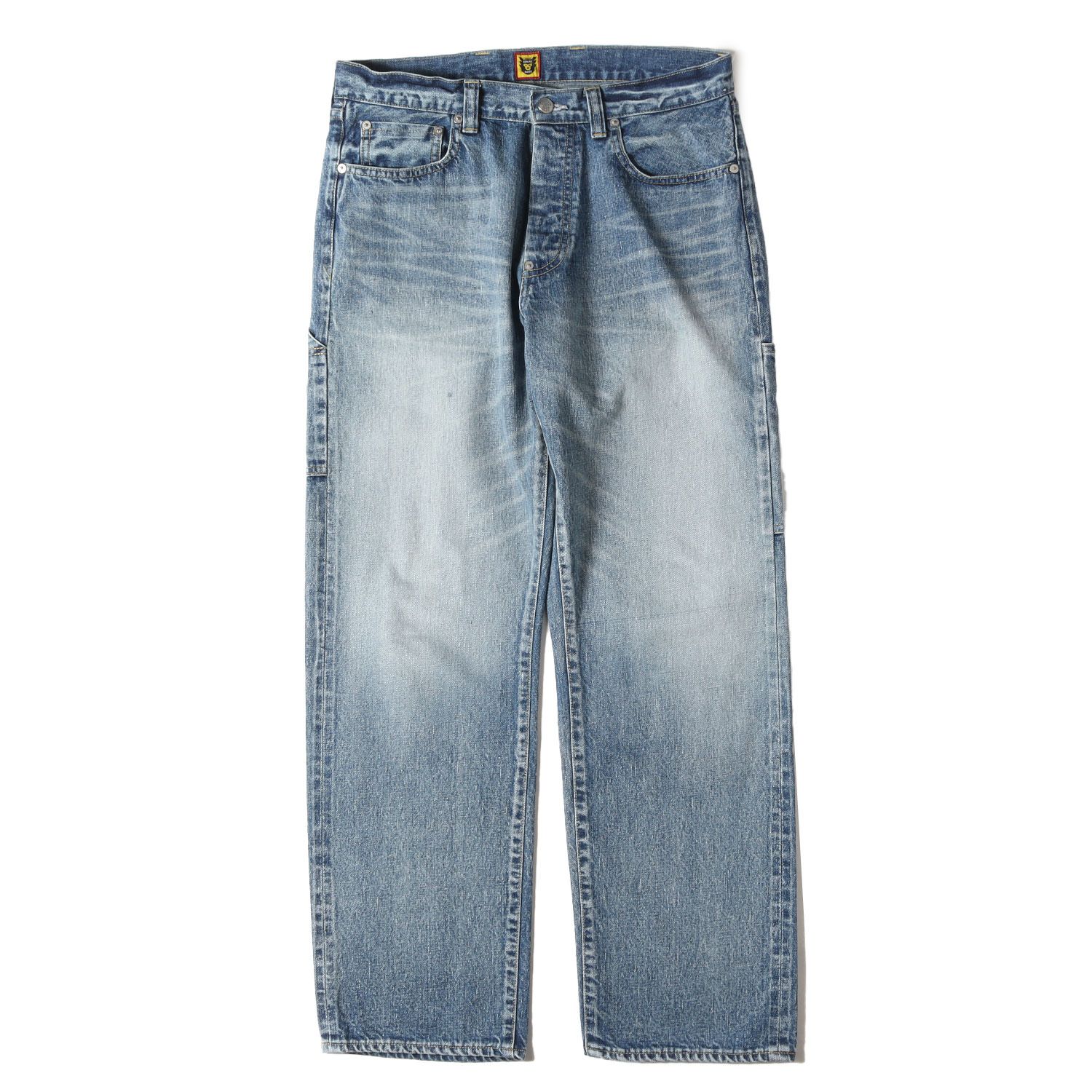 美品】HUMAN MADE ヒューマンメイド パンツ インディゴ サイズ:32